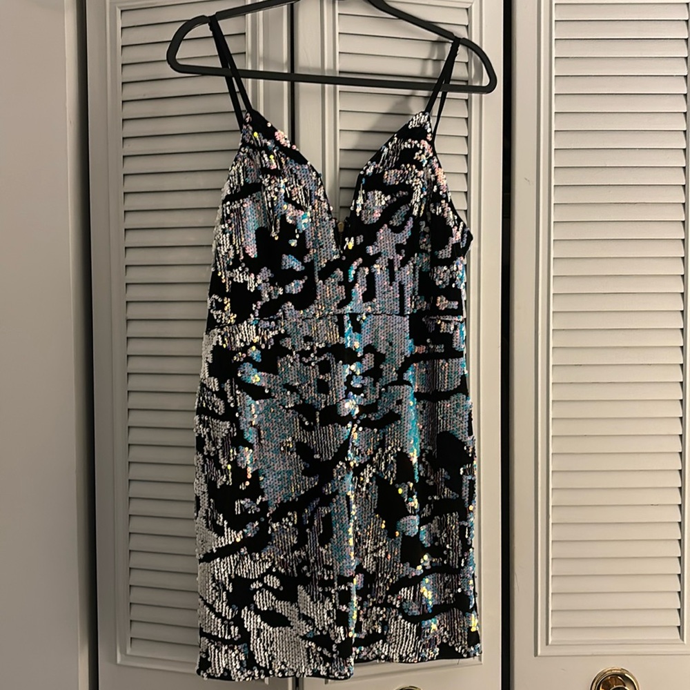 Fun Sequenced mini dress
